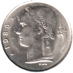 Preview 1 Franc, 1980 obverse