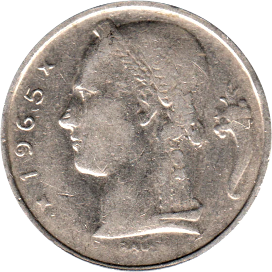 5 Francs, 1965 Obverse