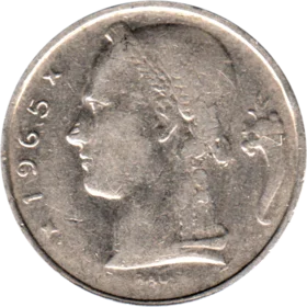 Preview 5 Francs, 1965 obverse