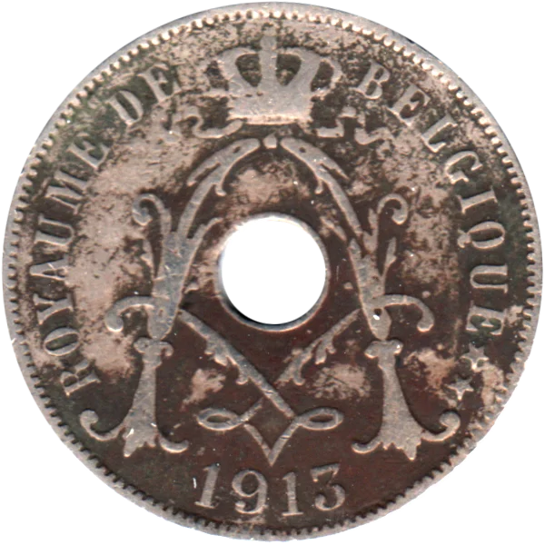 25 centimes, 1913 Obverse