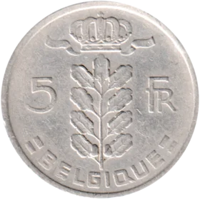 Preview 5 Francs, 1949 reverse