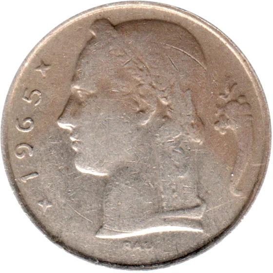5 Francs, 1965 Obverse