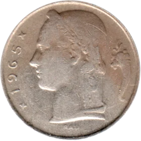 Preview 5 Francs, 1965 obverse