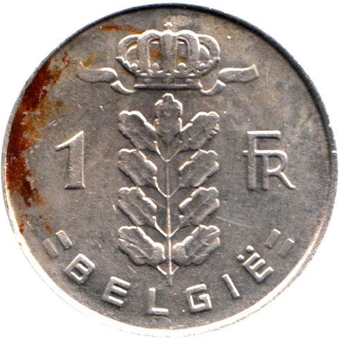 1 Franc, 1964 Reverse