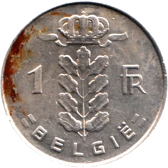 Preview 1 Franc, 1964 reverse