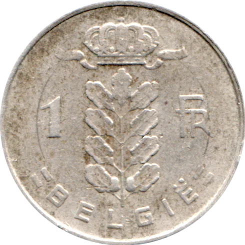 1 Franc, 1958 Reverse