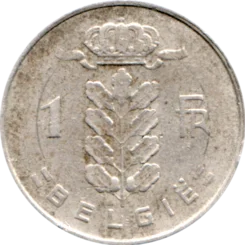 Preview 1 Franc, 1958 reverse