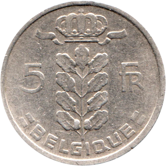 5 Francs, 1950 Reverse