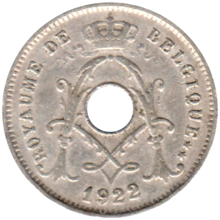 5 centimes, 1922 Obverse