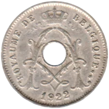 Preview 5 centimes, 1922 obverse