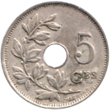 Preview 5 centimes, 1922 reverse