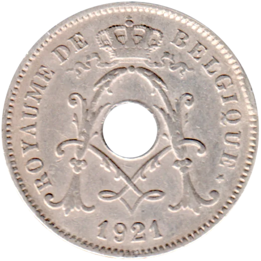 10 centimes, 1921 Obverse