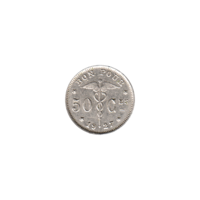 Preview 50 centimes, 1927 reverse