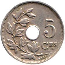 Preview 5 centimes, 1928 reverse