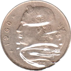 Preview 1 Franc, 1960 obverse