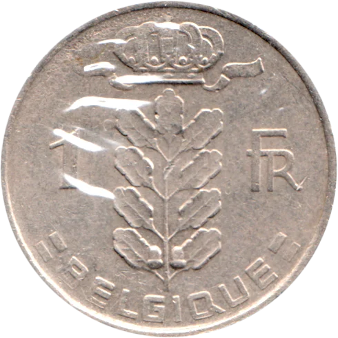 1 Franc, 1960 Reverse