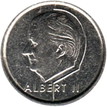 Preview 1 Franc, 1996 obverse