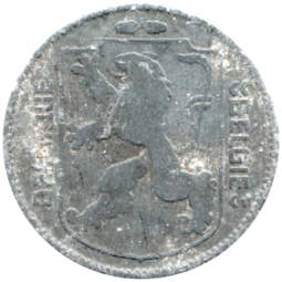 Preview 1 Franc, 1942 reverse