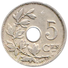 Preview 5 centimes, 1905 reverse