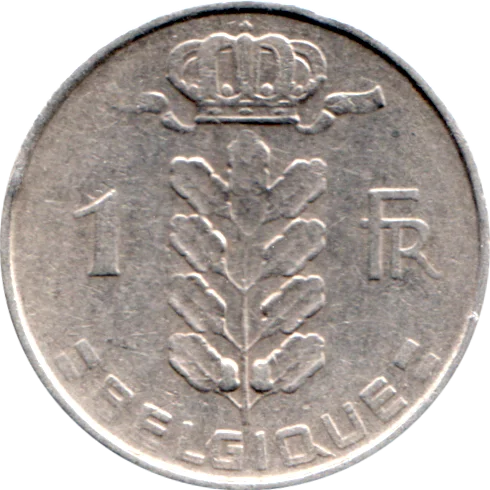 1 Franc, 1959 Reverse