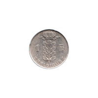 Preview 1 Franc, 1959 reverse