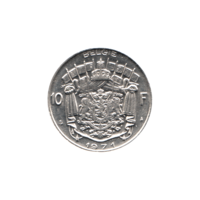 Preview 10 Francs, 1971 reverse