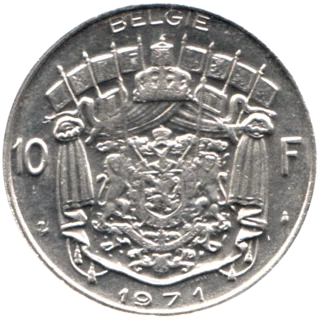 Preview 10 Francs, 1971 reverse