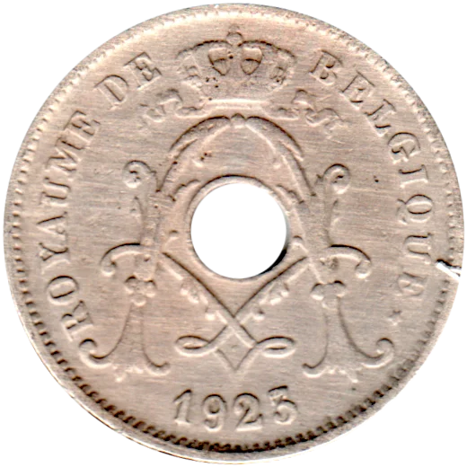 10 centimes, 1923 Obverse