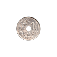 Preview 10 centimes, 1923 reverse