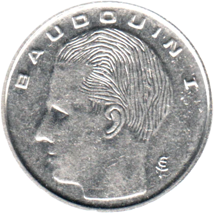 1 Franc, 1990 Obverse