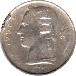Preview 1 Franc, 1951 obverse