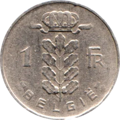 Preview 1 Franc, 1951 reverse