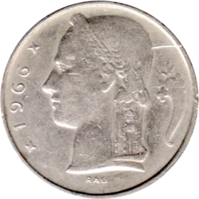 Preview 5 Francs, 1966 obverse