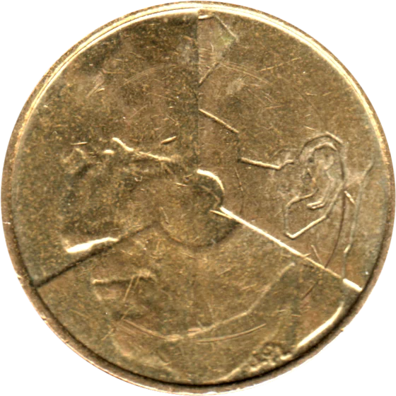 5 Francs, 1988 Obverse