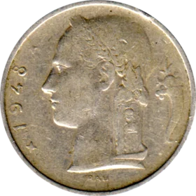 Preview 5 Francs, 1948 obverse