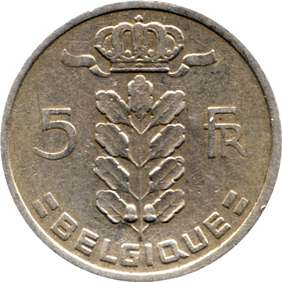 5 Francs, 1948 Reverse