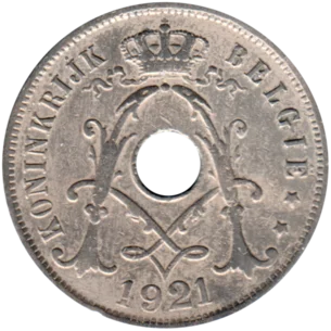 Preview 25 centimes, 1921 obverse