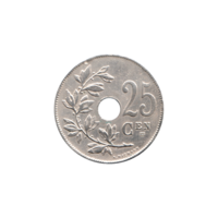 Preview 25 centimes, 1921 reverse