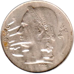Preview 1 Franc, 1956 obverse