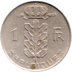 Preview 1 Franc, 1956 reverse