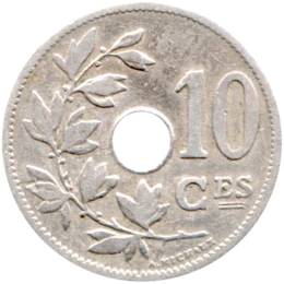 Preview 10 centimes, 1904 reverse