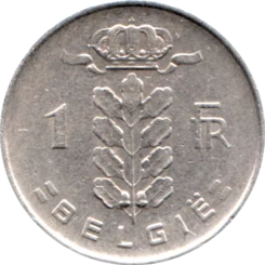 Preview 1 Franc, 1952 reverse