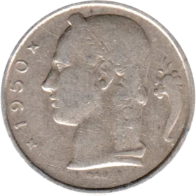 Preview 5 Francs, 1950 obverse