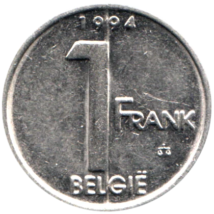 1 Franc, 1994 Reverse