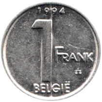 Preview 1 Franc, 1994 reverse