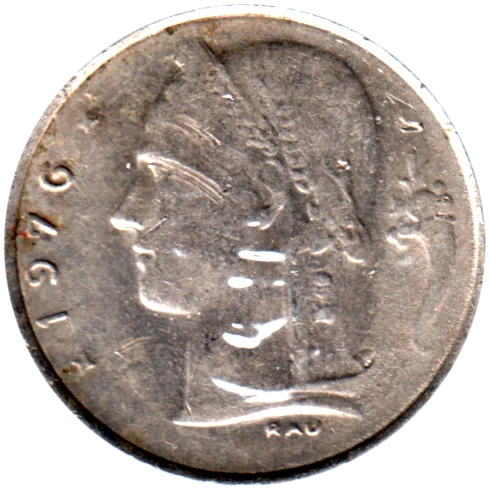 1 Franc, 1976 Obverse