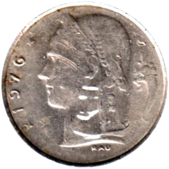 Preview 1 Franc, 1976 obverse