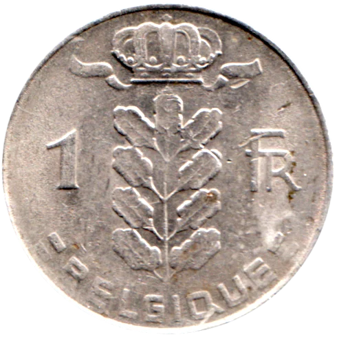 1 Franc, 1976 Reverse