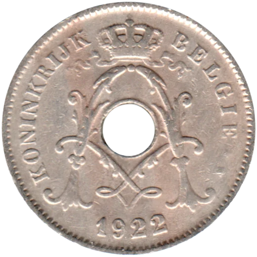 10 centimes, 1922 Obverse