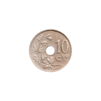 Preview 10 centimes, 1922 reverse